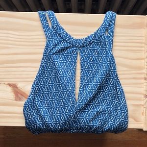 Blue/White Romper by Urban Outfitters